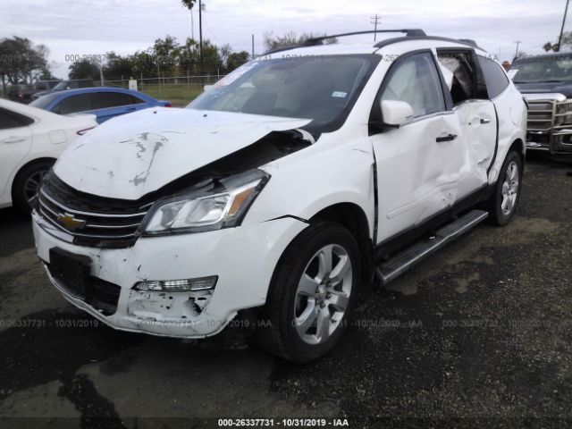 1GNKRGKD7HJ281704 - 2017 CHEVROLET TRAVERSE LT White photo 6