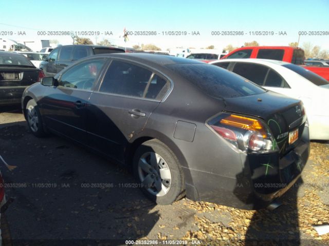 1N4AL21E37N406813 - 2007 NISSAN ALTIMA 2.5/2.5S Black photo 3