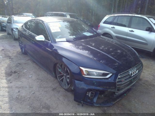 WAUC4CF56JA059164 - 2018 AUDI S5 PRESTIGE Blue photo 6