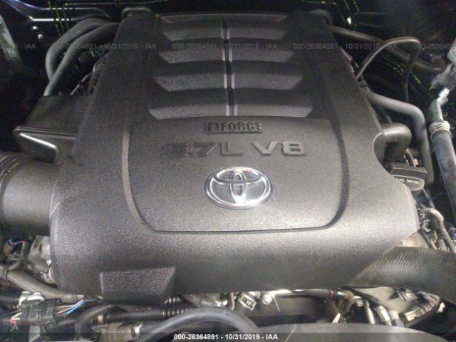 5TFAY5F13JX763925 - 2018 TOYOTA TUNDRA CREWMAX 1794/PLATINUM 黑色 照片 10