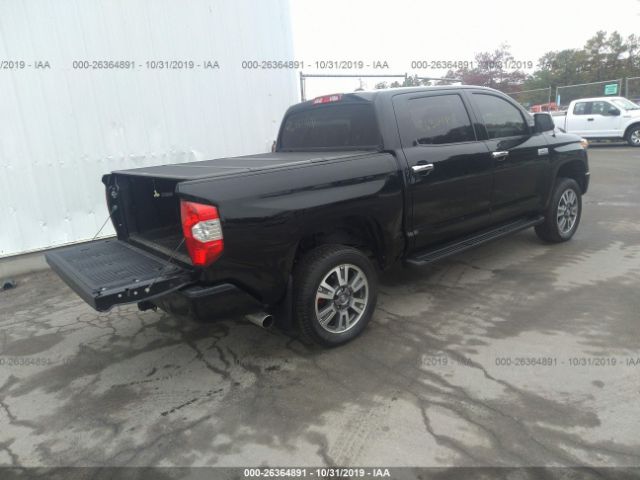 5TFAY5F13JX763925 - 2018 TOYOTA TUNDRA CREWMAX 1794/PLATINUM 黑色 照片 4