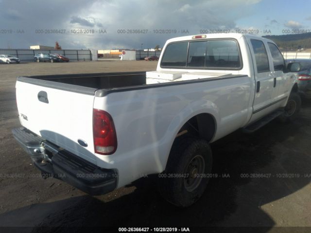 1FTSW31F5XEE84031 - 1999 FORD F350 SRW SUPER DUTY White photo 4