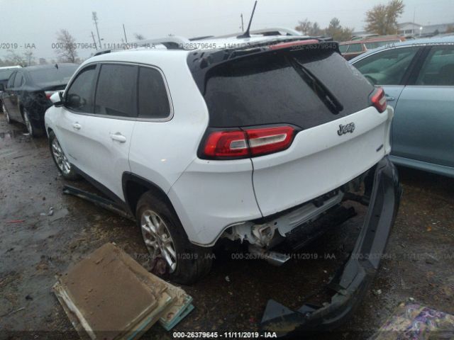 1C4PJLCS4EW185457 - 2014 JEEP CHEROKEE LATITUDE White photo 3