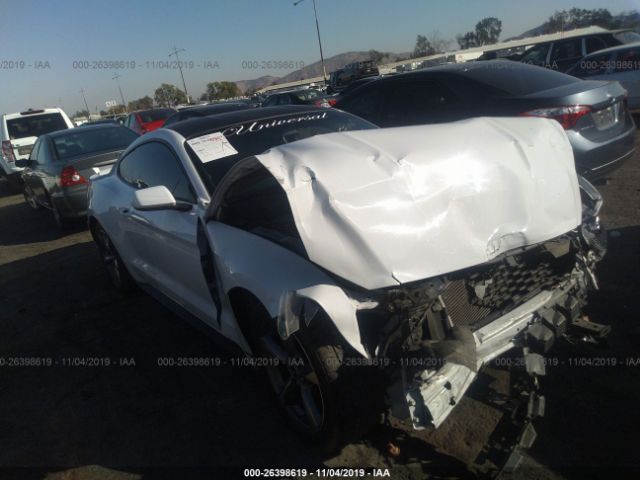 1FA6P8AM5F5408811 - 2015 FORD MUSTANG  White photo 1