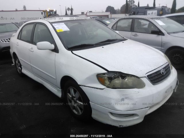 1NXBR32E26Z578946 - 2006 TOYOTA COROLLA CE/LE/S White photo 1