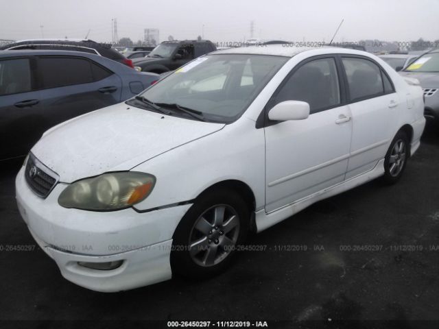 1NXBR32E26Z578946 - 2006 TOYOTA COROLLA CE/LE/S White photo 2