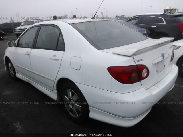 1NXBR32E26Z578946 - 2006 TOYOTA COROLLA CE/LE/S White photo 3