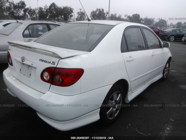 1NXBR32E26Z578946 - 2006 TOYOTA COROLLA CE/LE/S White photo 4