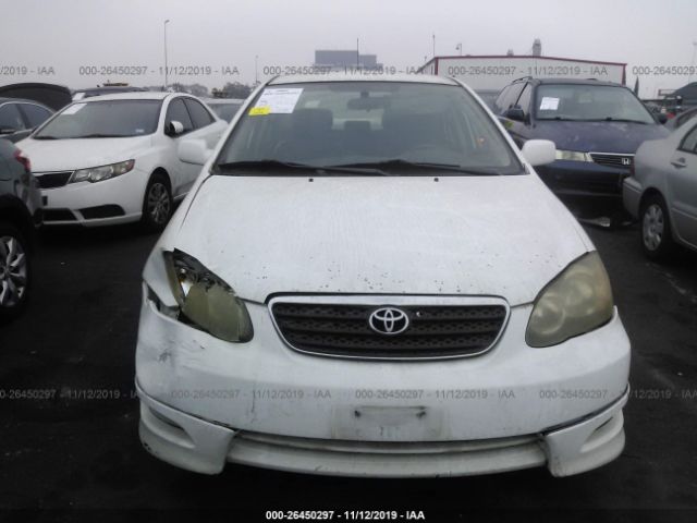 1NXBR32E26Z578946 - 2006 TOYOTA COROLLA CE/LE/S White photo 6