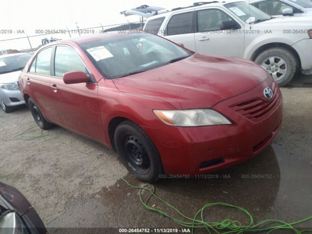 4T1BE46K69U395510 - 2009 TOYOTA CAMRY SE/LE/XLE Red photo 1