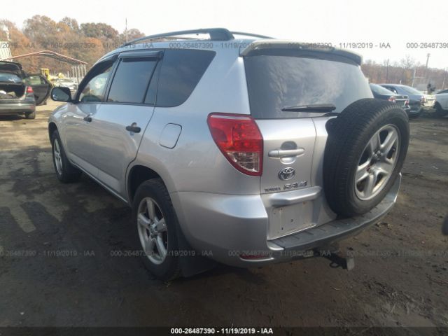 JTMBK33V075021214 - 2007 TOYOTA RAV4  Silver photo 3