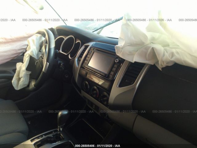 3TMJU4GNXFM192941 - 2015 TOYOTA TACOMA DOUBLE CAB PRERUNNER Gray photo 5