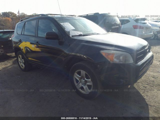 JTMBD33V365034080 - 2006 TOYOTA RAV4  Black photo 1