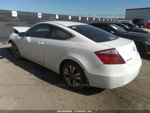 1HGCS12369A018791 - 2009 HONDA ACCORD LX White photo 3