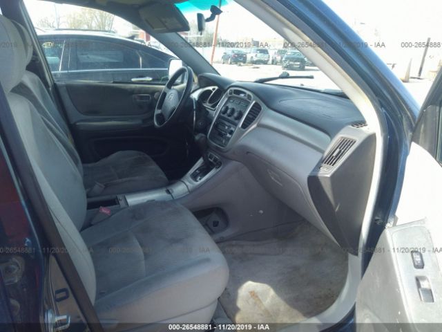 JTEDP21A460106598 - 2006 TOYOTA HIGHLANDER LIMITED Blue photo 5