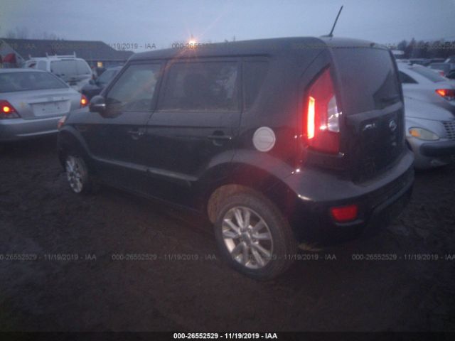 KNDJT2A64C7469517 - 2012 KIA SOUL +/!/SPORT Black photo 3