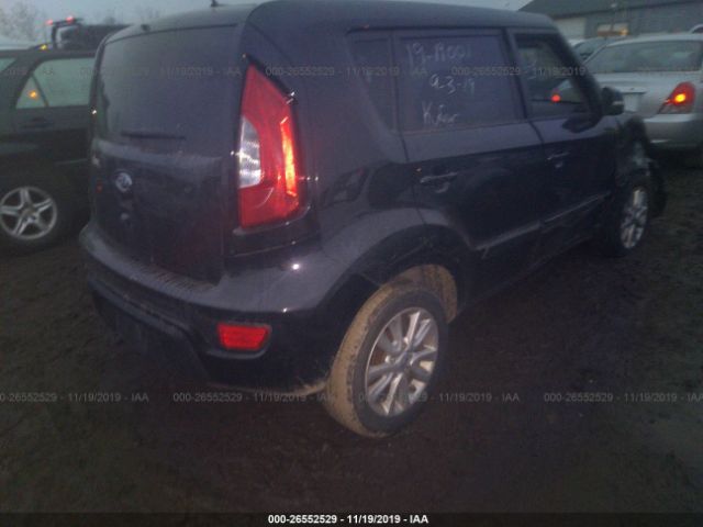 KNDJT2A64C7469517 - 2012 KIA SOUL +/!/SPORT Black photo 4