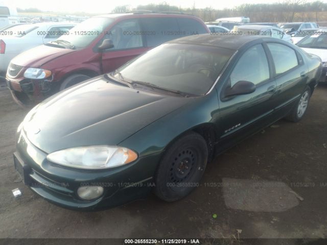 2B3HD56J9XH571370 - 1999 DODGE INTREPID ES Green photo 2