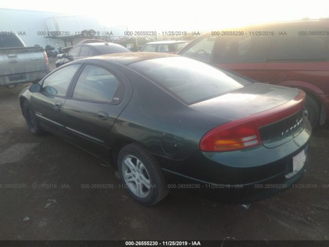 2B3HD56J9XH571370 - 1999 DODGE INTREPID ES Green photo 3