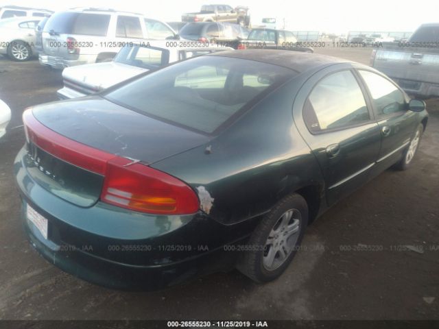 2B3HD56J9XH571370 - 1999 DODGE INTREPID ES Green photo 4