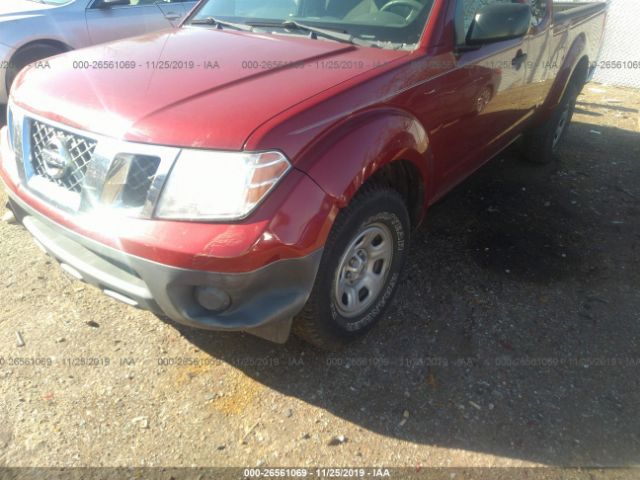 1N6BD0CT8BC415388 - 2011 NISSAN FRONTIER S/SV Red photo 1