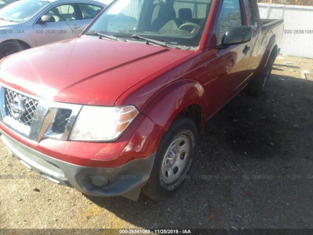 1N6BD0CT8BC415388 - 2011 NISSAN FRONTIER S/SV Red photo 2