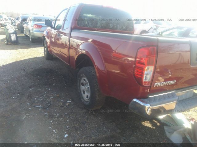1N6BD0CT8BC415388 - 2011 NISSAN FRONTIER S/SV Red photo 3