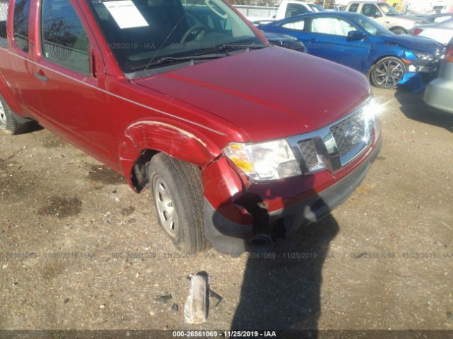 1N6BD0CT8BC415388 - 2011 NISSAN FRONTIER S/SV Red photo 6