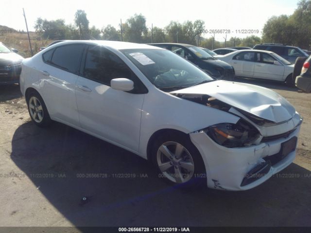 1C3CDFBB6GD606042 - 2016 DODGE DART SXT White photo 1