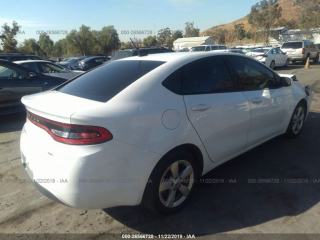 1C3CDFBB6GD606042 - 2016 DODGE DART SXT White photo 4