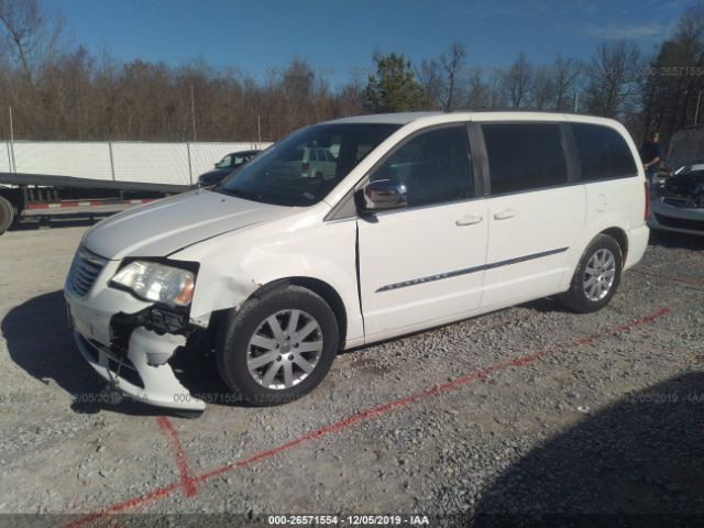 2A4RR8DG6BR609230 - 2011 CHRYSLER TOWN & COUNTRY TOURING L White photo 2