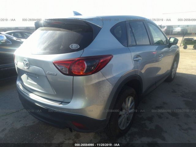 JM3KE2BY5G0647715 - 2016 MAZDA CX-5 SPORT Silver photo 4