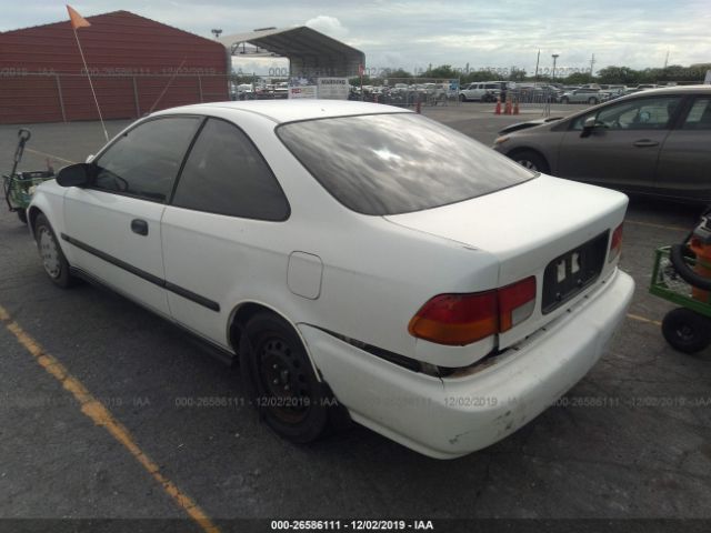 1HGEJ6129VL068763 - 1997 HONDA CIVIC DX White photo 3