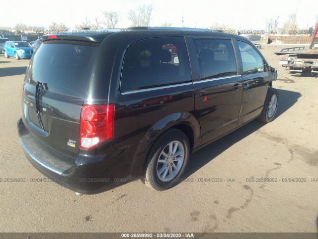 2C4RDGCG2KR693000 - 2019 DODGE GRAND CARAVAN SXT Black photo 4