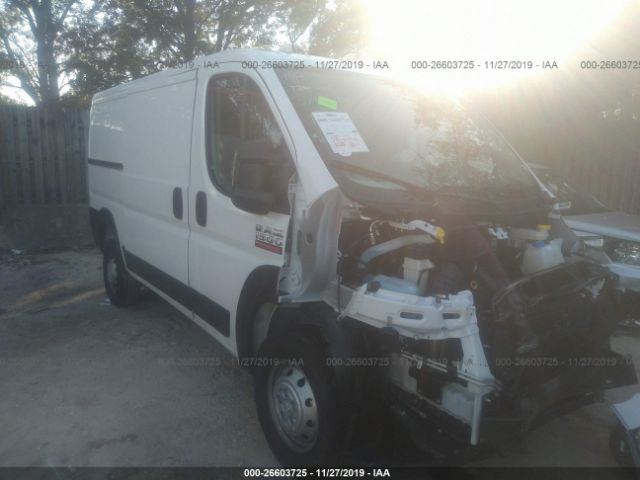 3C6TRVAG4KE553568 - 2019 RAM PROMASTER 1500 1500 STANDARD White photo 1