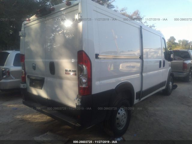 3C6TRVAG4KE553568 - 2019 RAM PROMASTER 1500 1500 STANDARD White photo 4