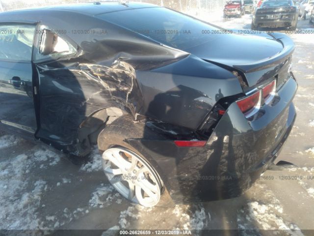 2G1FB1E39D9115004 - 2013 CHEVROLET CAMARO LT Gray photo 6