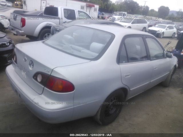 1NXBR12E02Z615622 - 2002 TOYOTA COROLLA CE/LE/S Gray photo 4