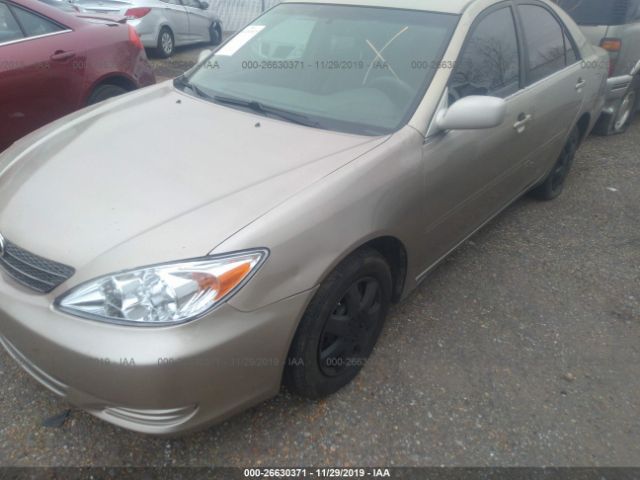 JTDBE32K840273834 - 2004 TOYOTA CAMRY LE/XLE Bej foto 2