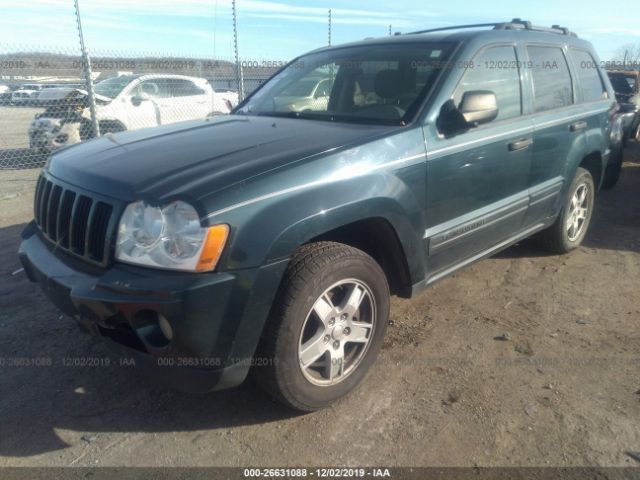 1J4GR48K95C554574 - 2005 JEEP GRAND CHEROKEE LAREDO/COLUMBIA/FREEDOM 绿色 照片 2