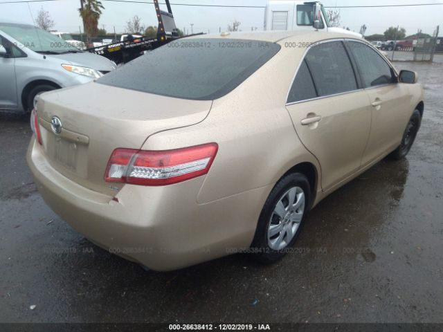 4T1BF3EK3AU061562 - 2010 TOYOTA CAMRY SE/LE/XLE Beige photo 4