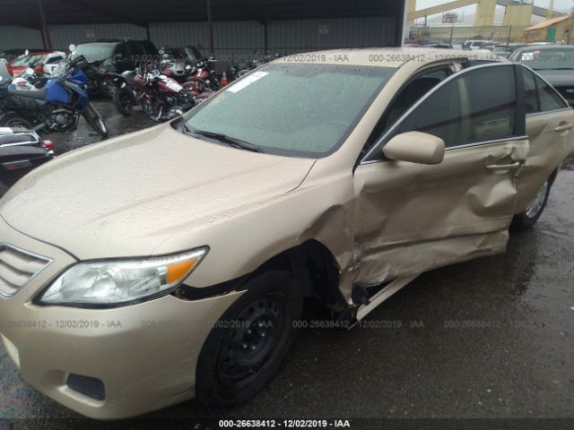 4T1BF3EK3AU061562 - 2010 TOYOTA CAMRY SE/LE/XLE Beige photo 6