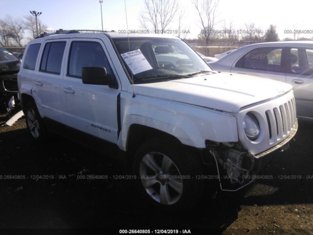 1C4NJPCB4ED533431 - 2014 JEEP PATRIOT LIMITED White photo 1