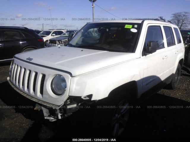 1C4NJPCB4ED533431 - 2014 JEEP PATRIOT LIMITED White photo 2