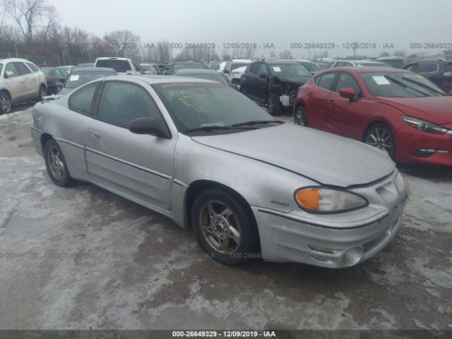 1G2NW12E93C103329 - 2003 PONTIAC GRAND AM GT Silver photo 1