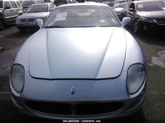 ZAMBC38A040012228 - 2004 MASERATI COUPE GT Light Blue photo 6