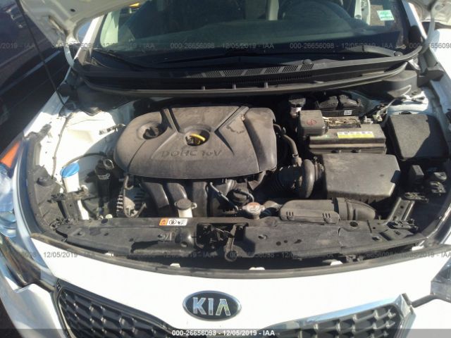 KNAFX4A65G5555990 - 2016 KIA FORTE LX Ağ foto 10