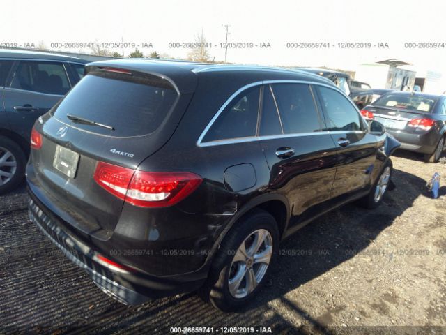 WDC0G4KB9JV018027 - 2018 MERCEDES-BENZ GLC 300 4MATIC Black photo 4