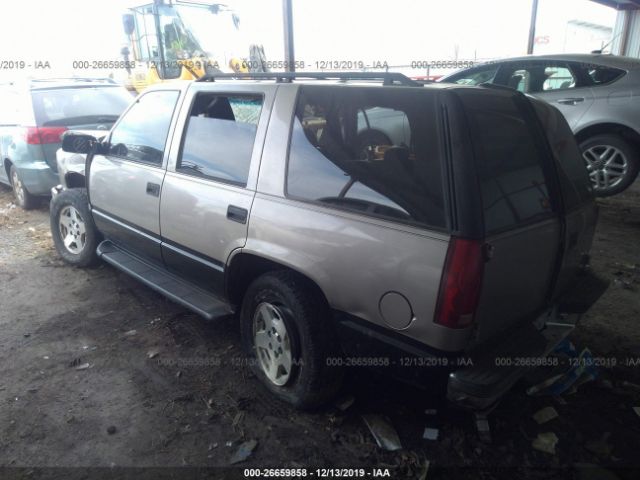 1GKEK13R3XJ720577 - 1999 GMC YUKON  Beige photo 3