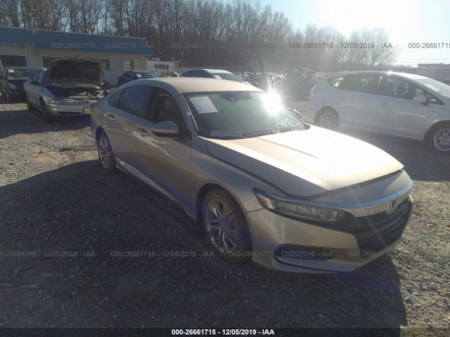 1HGCV1F18JA033927 - 2018 HONDA ACCORD LX Gold photo 6